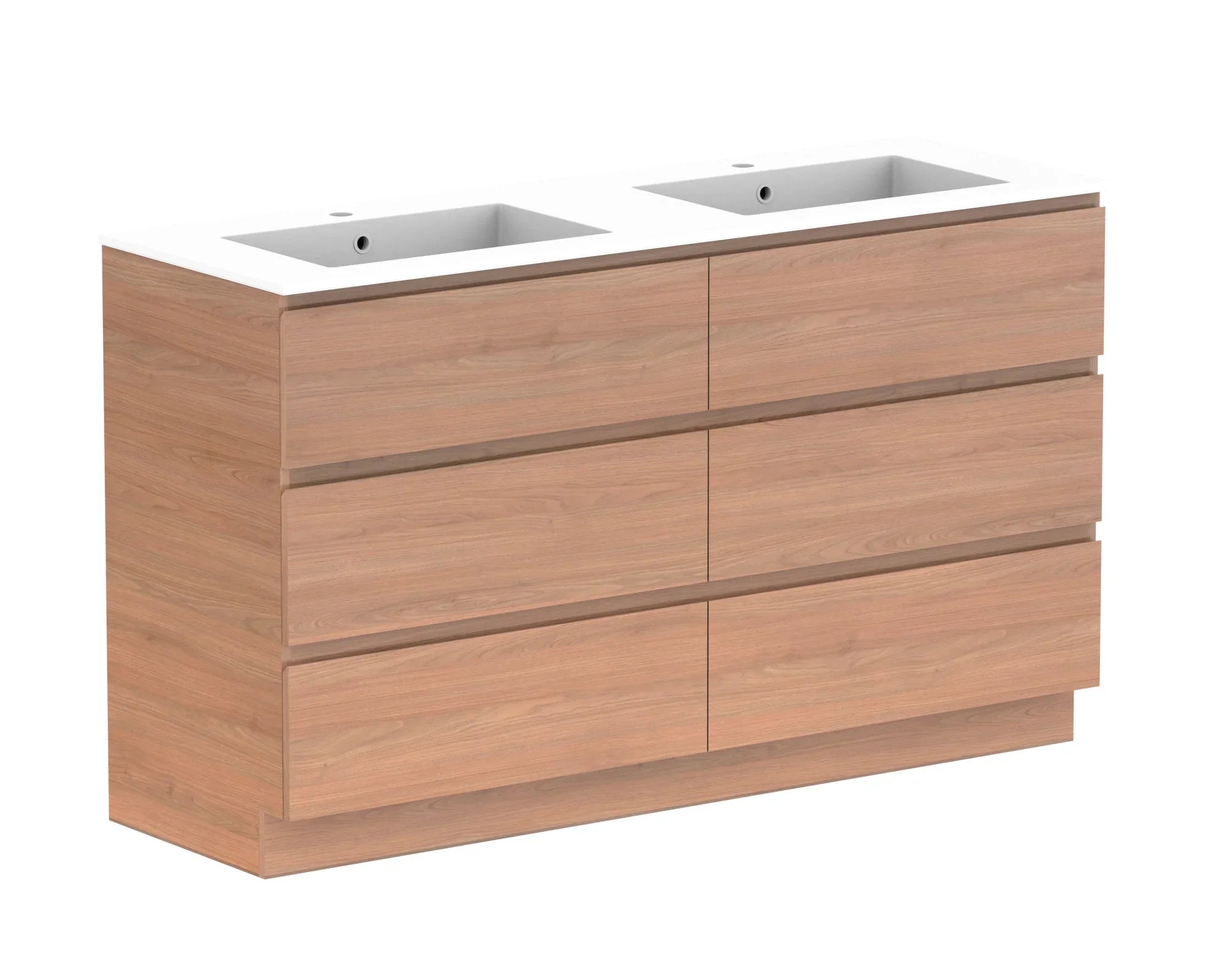 ADP Glacier Lite All Drawer Trio Freestanding Vanity