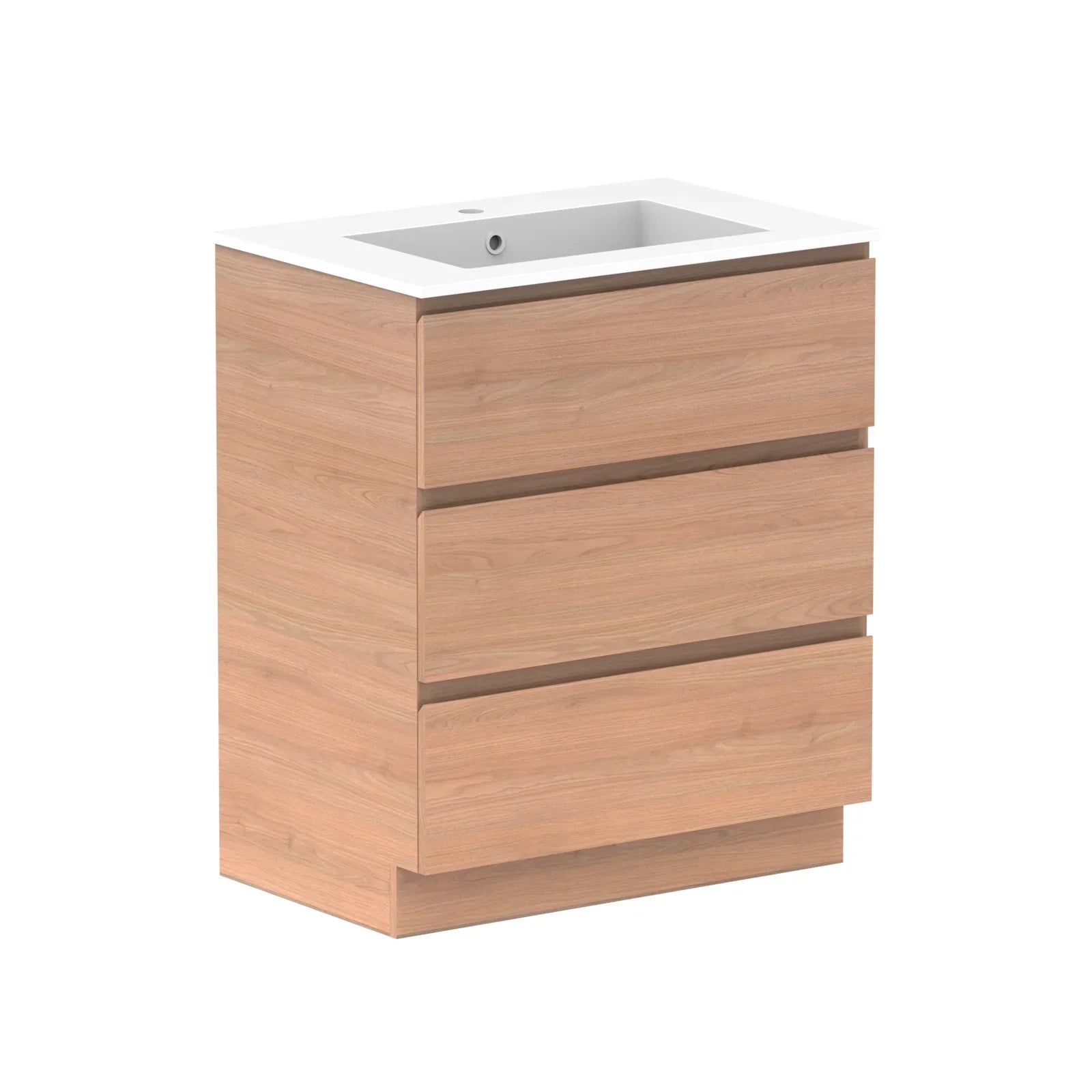 ADP Glacier Lite All Drawer Trio Freestanding Vanity