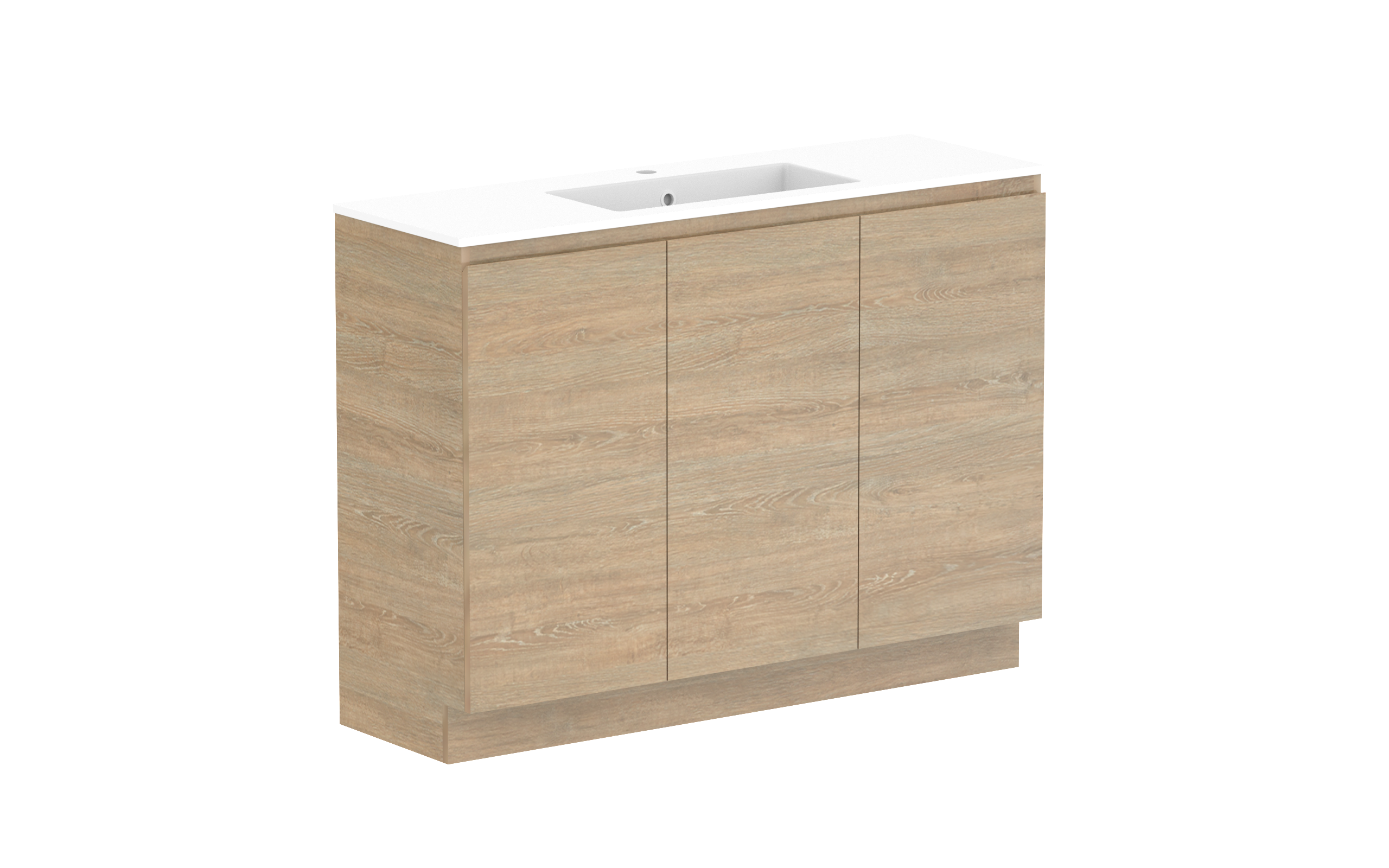 ADP Glacier Lite Ensuite All Door Tiro Freestanding Vanity