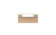 ADP Glacier Semi-Recessed All Drawer Slim Wall Hung Vanity - 900mm / Cast Marble Moulded Top / Centre Bowl
