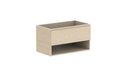 ADP Glacier Shelf Slim Wall Hung Vanity - 900mm / No Top / Centre Bowl