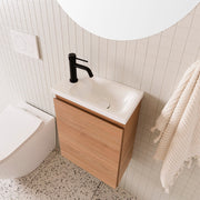 ADP Glacier Mini Lite Small Space Wall Hung Vanity