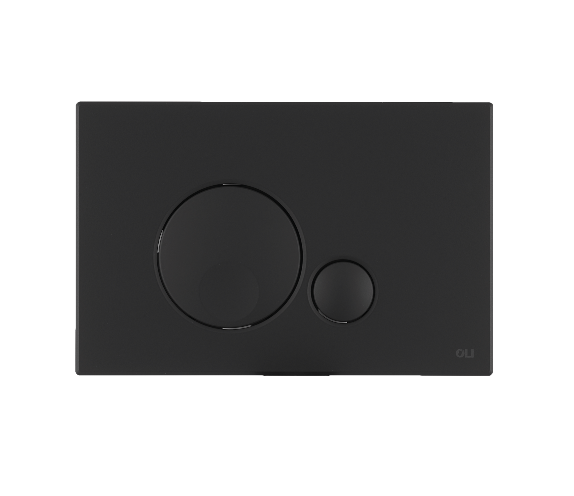 Globe_-_Flush_Button_-_Black_Soft_Touch