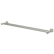 Harrington Double Towel Rail, Brushed Nickel