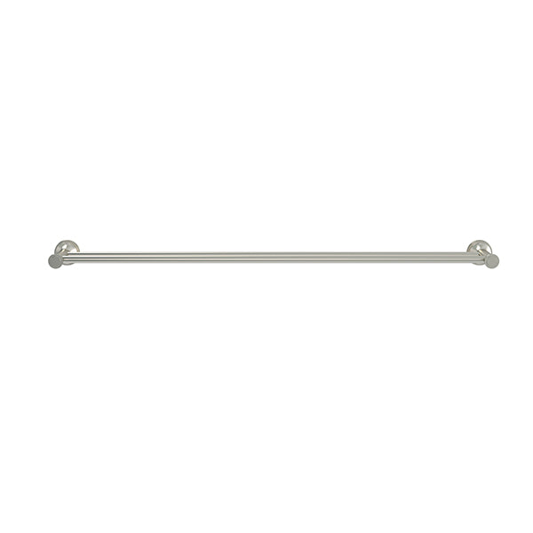 Harrington Double Towel Rail, Brushed Nickel