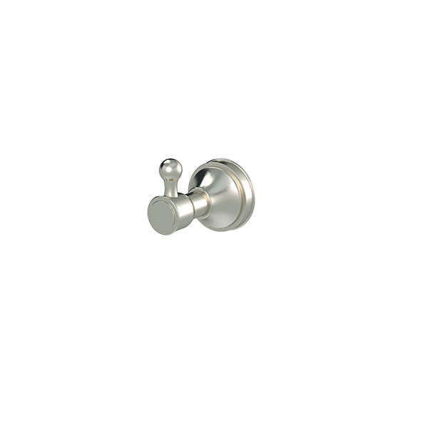 Harrington Robe Hook, Brushed Nickel