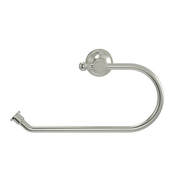 Harrington guest towel rail, Brushed Nickel