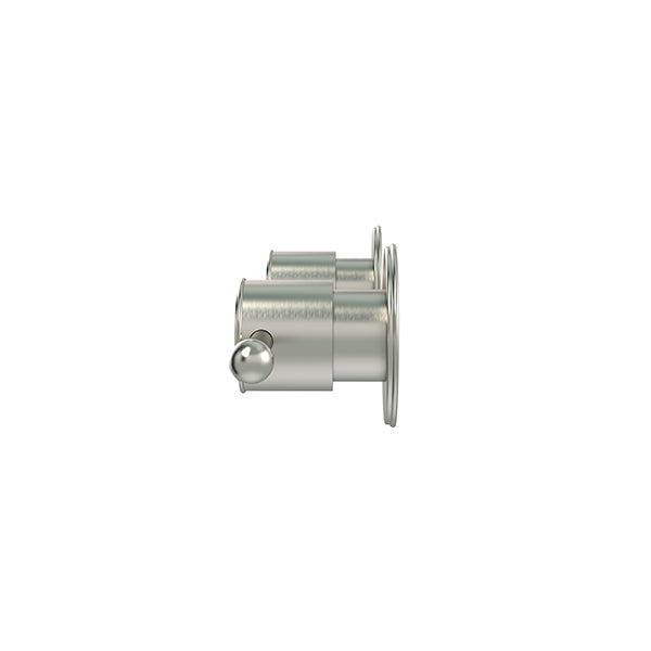 Harrington Wall Tap Set with Lever Handle, Brushed Nickel