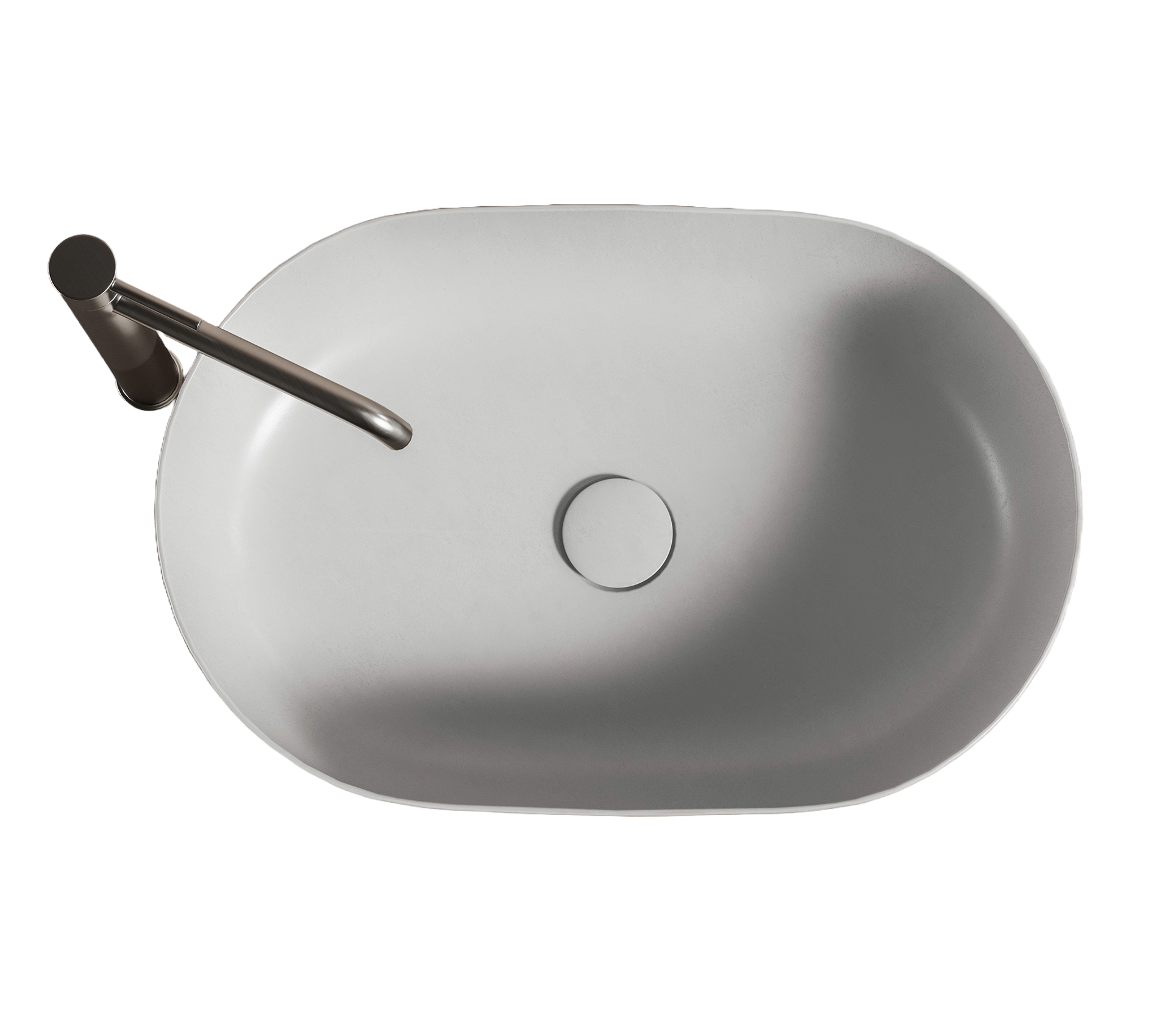 Studio Bagno Happy Hour 57 Bench Basin - Matte White