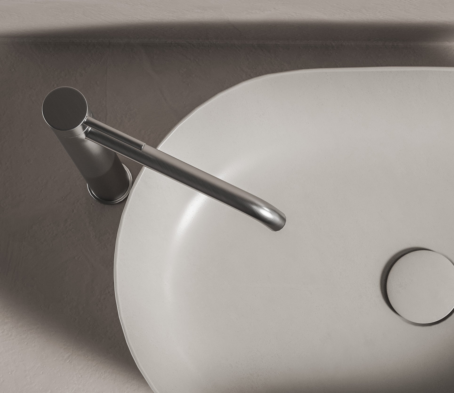 Studio Bagno Happy Hour 75 Bench Basin - Gloss White