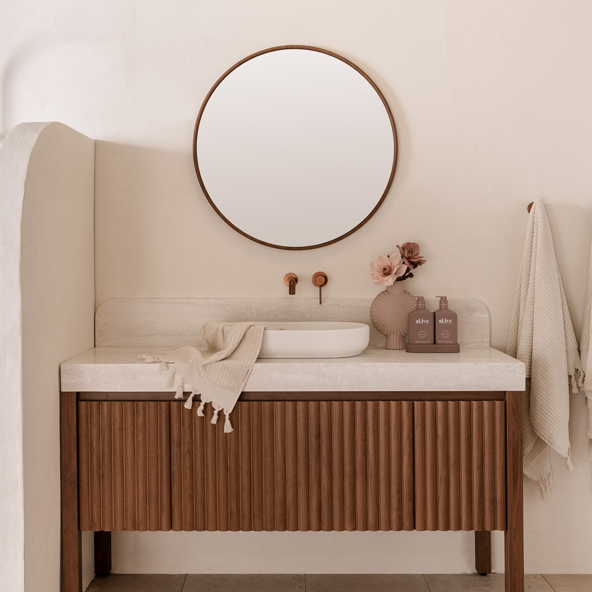 ADP Ella 700mm Framed Mirror