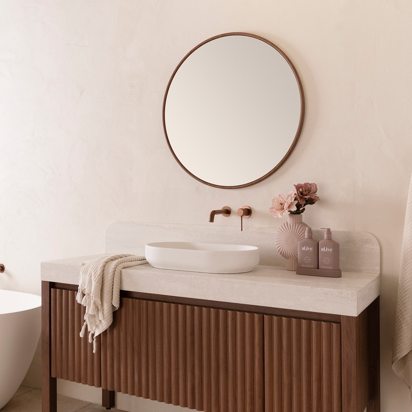 ADP Ella 700mm Framed Mirror