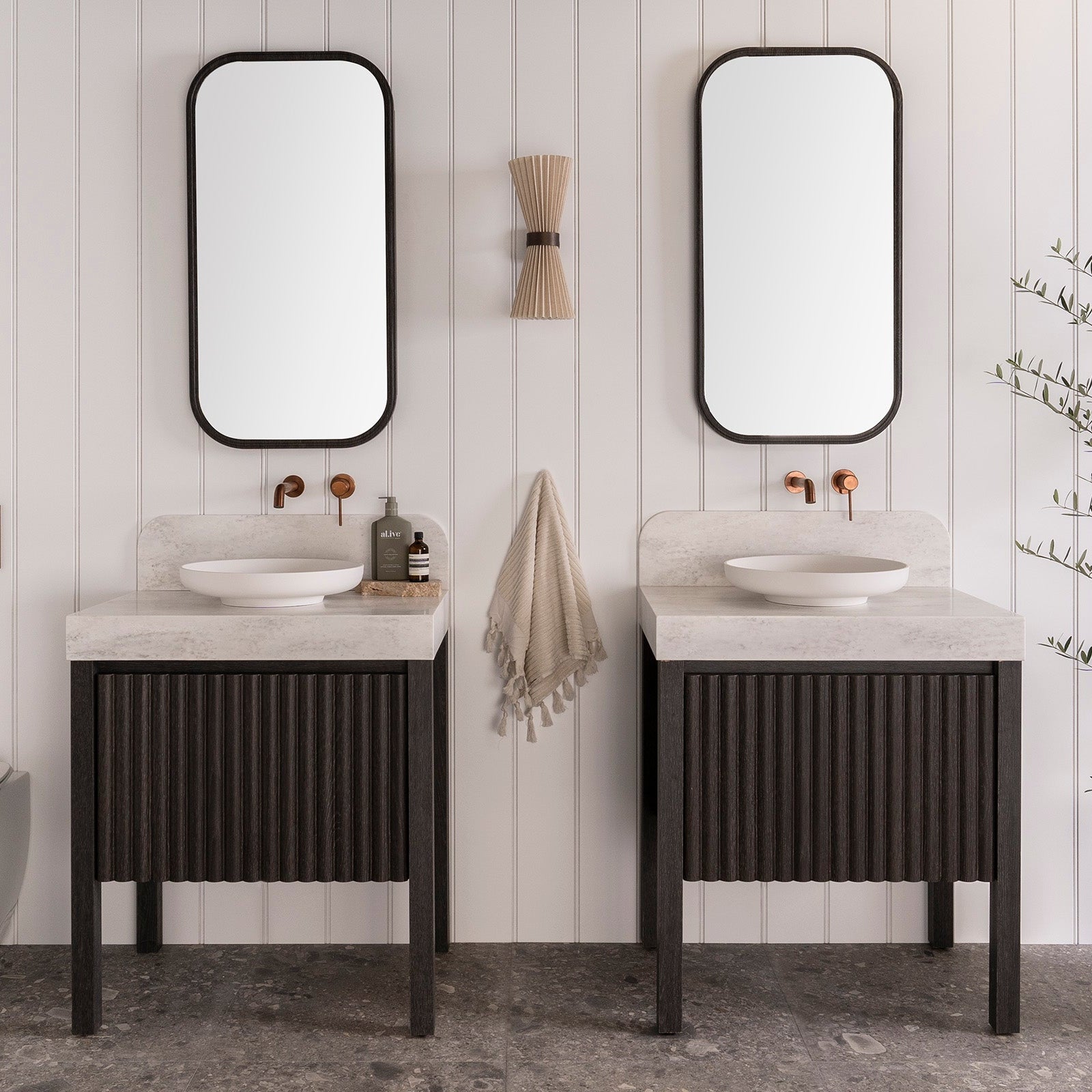 ADP Quinn 500mm Mirrored Cabinet