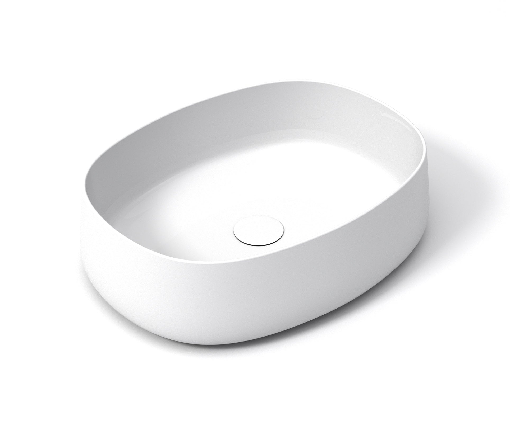 Studio Bagno Hyde 50 Bench Basin, Gloss White