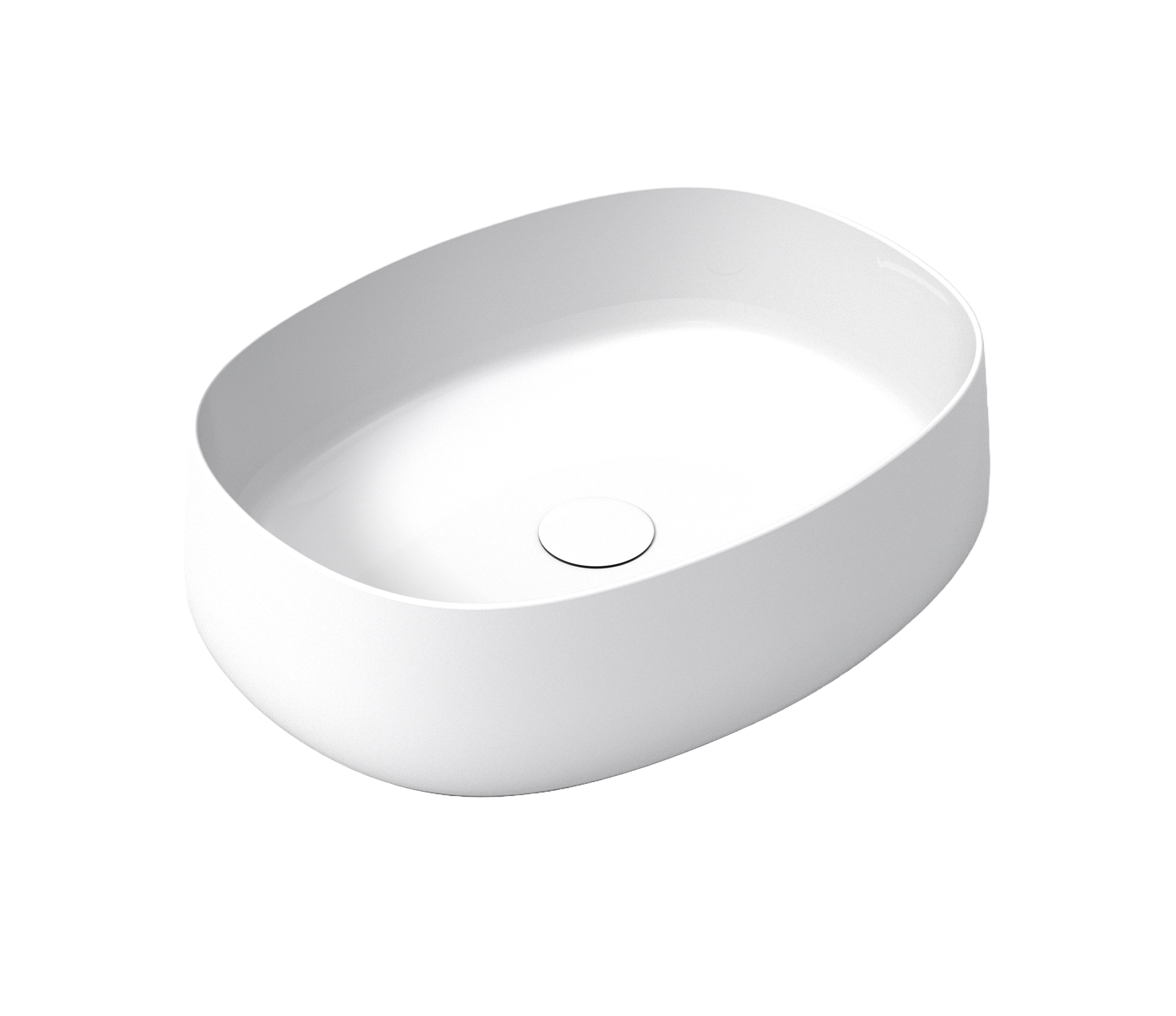 Studio Bagno Hyde 50 Bench Basin, Gloss White