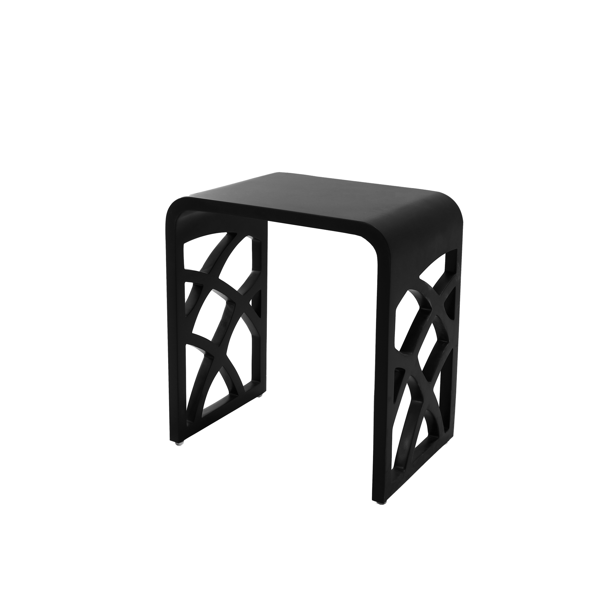 Thermogroup Ivy Shower Stool 400x270mm, Black