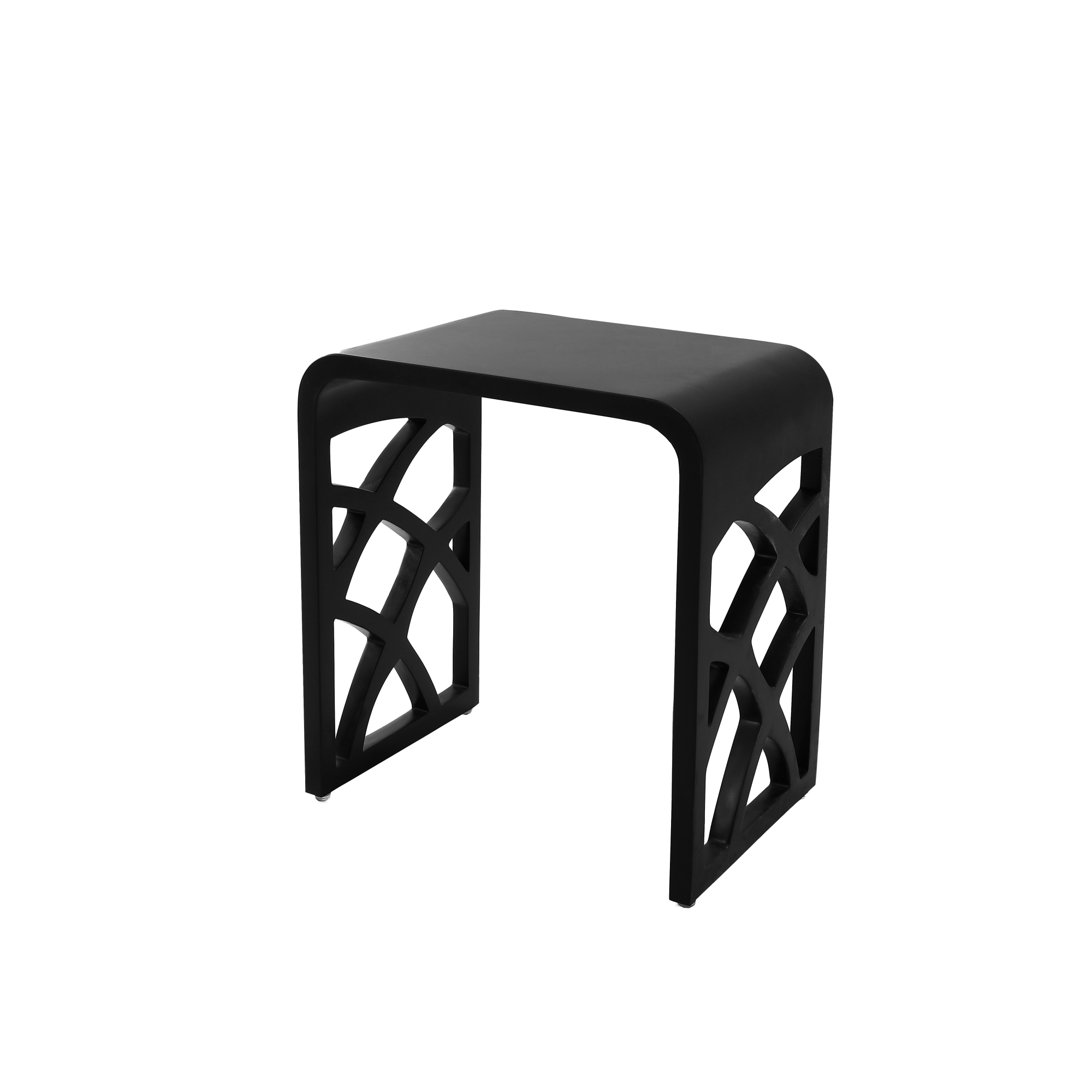 Thermogroup Ivy Shower Stool 400x270mm, Black