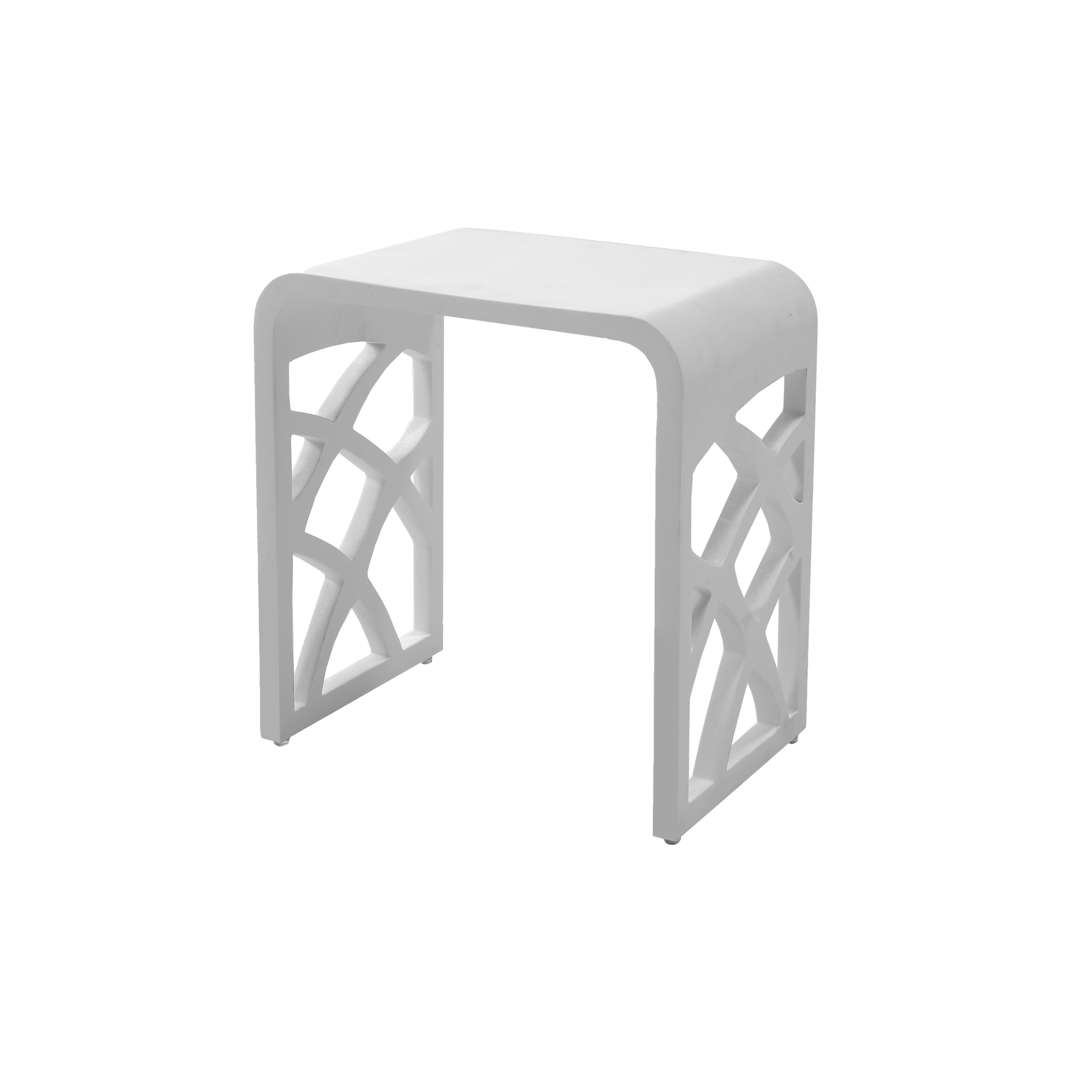 Thermogroup Ivy Shower Stool 400x270mm, White
