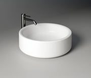 Studio Bagno Idilla Circle Bench Basin - Matte White