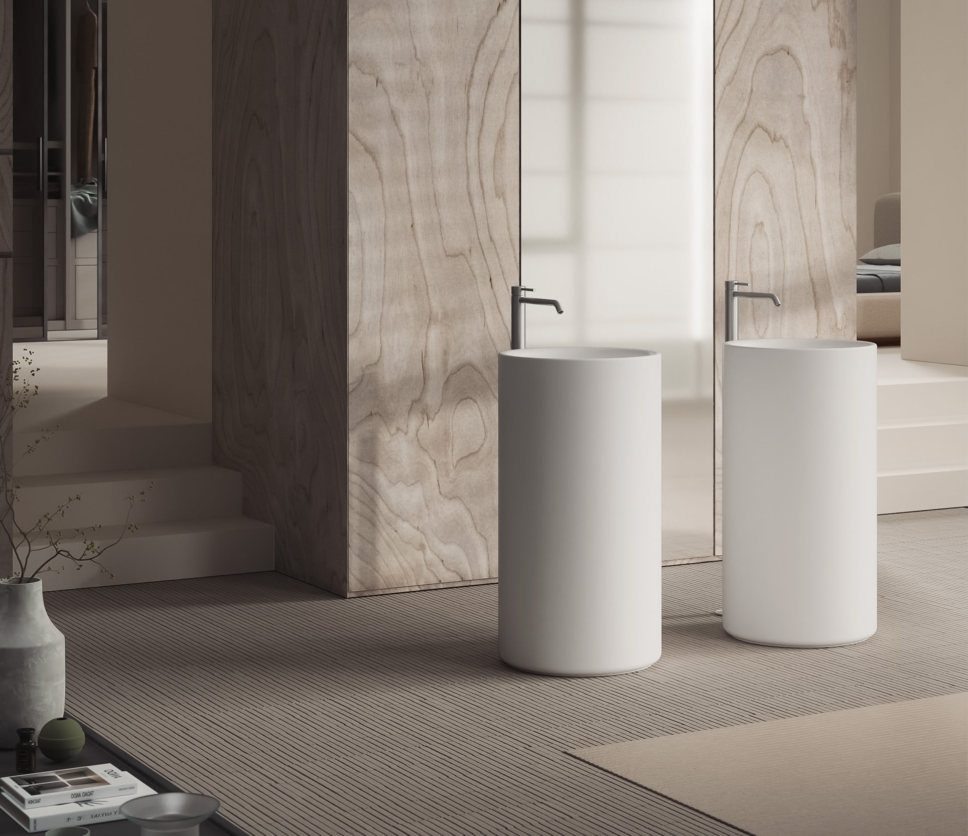 Studio Bagno Idilla Column, Gloss White