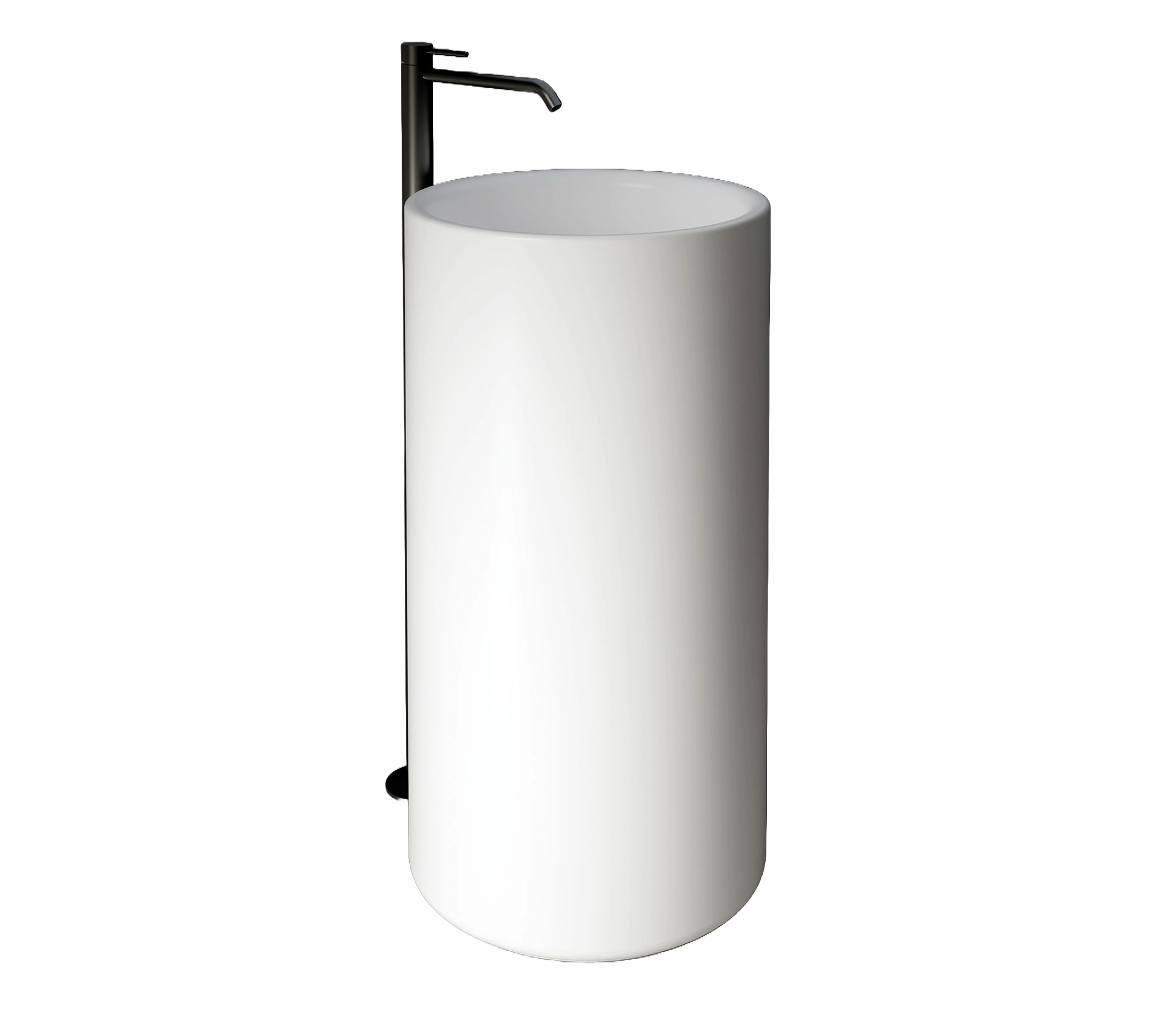 Studio Bagno Idilla Column - Matte White, Gloss White