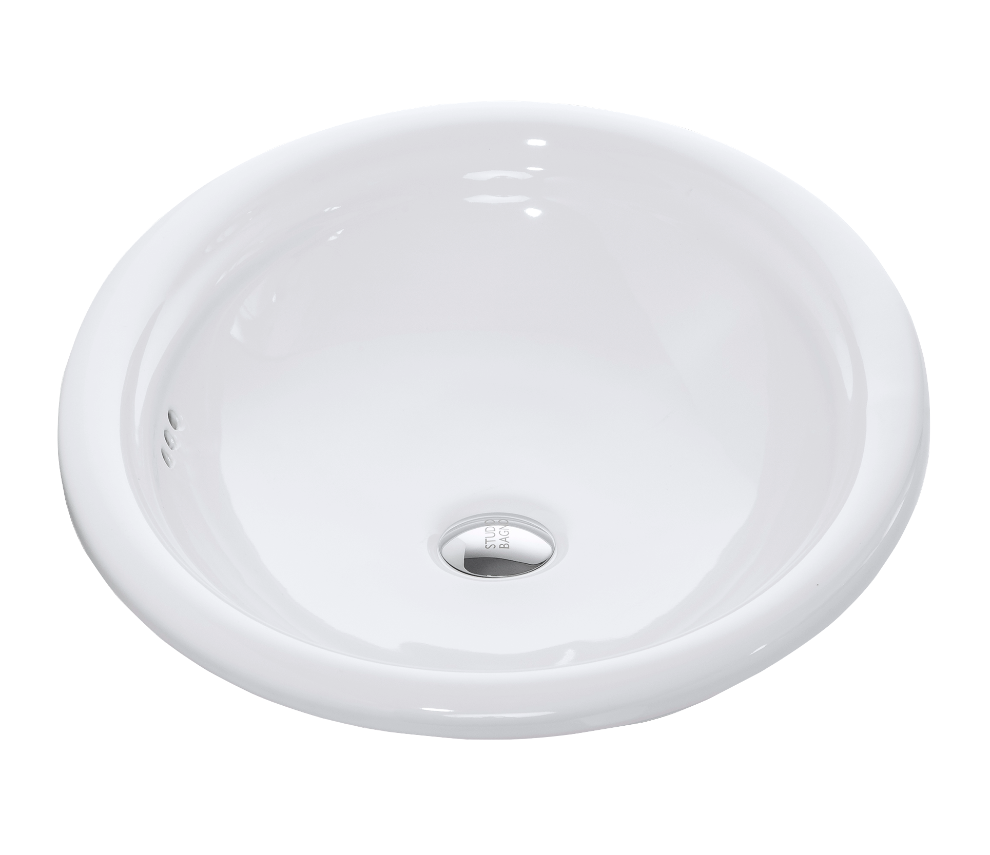 Studio Bagno Impero 60 inset basin, Gloss White