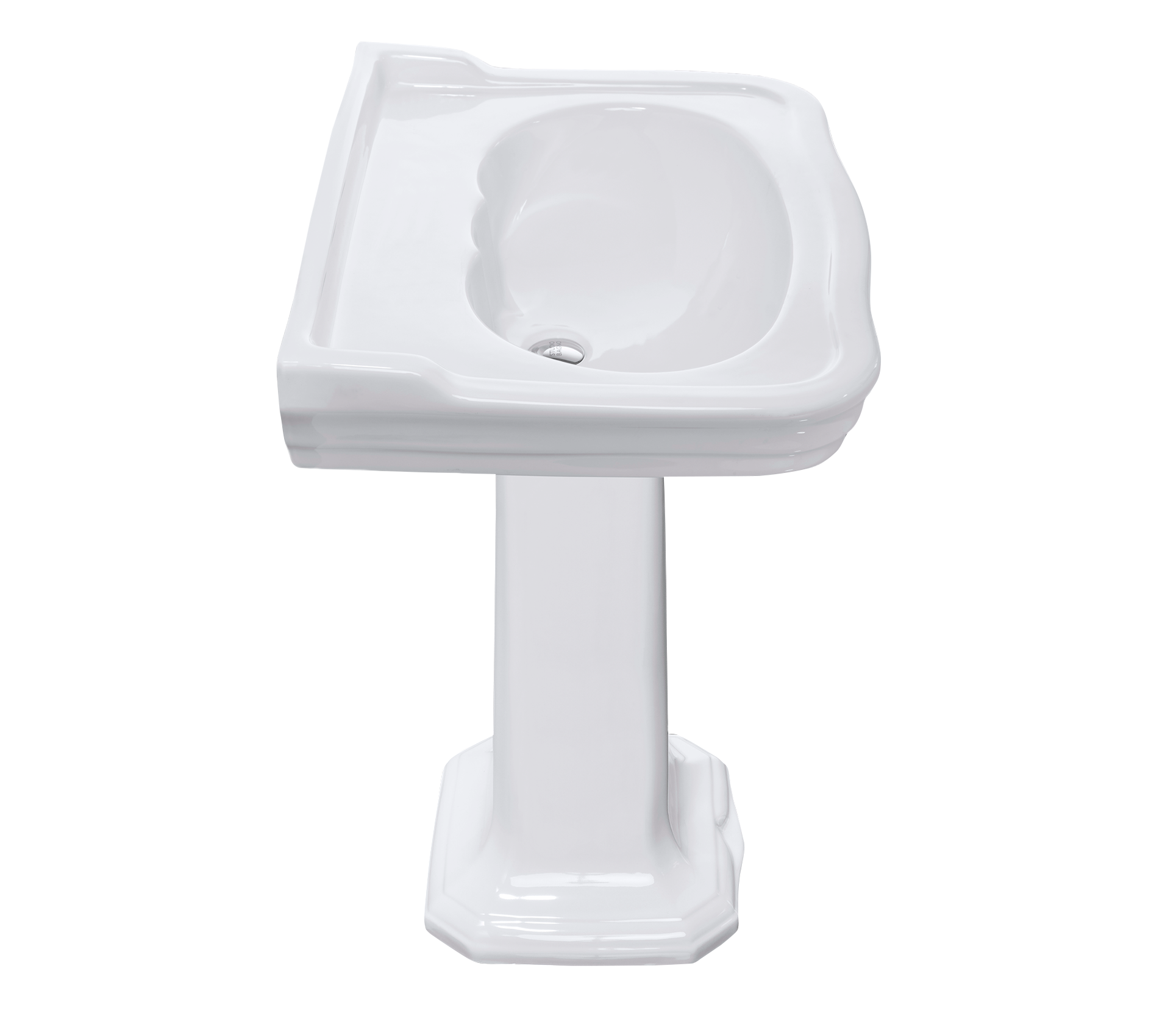 Impero 70 Pedestal_Basin 1TH2_Studio Bagno