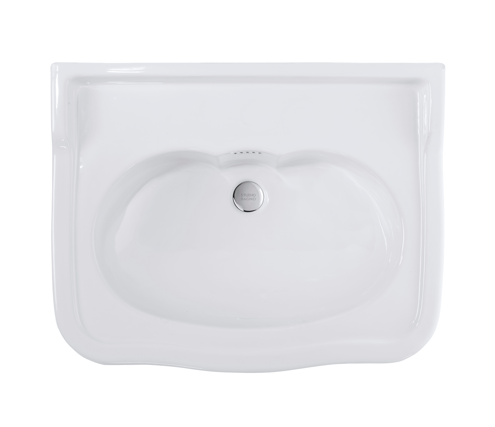 Impero 70 Pedestal_Basin 1TH3_Studio Bagno