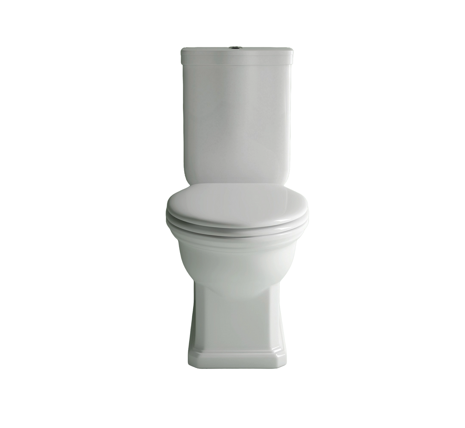 Studio Bagno Impero Back to Wall Suite Bottom Inlet - Complete, Gloss White
