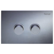 Fienza RT Raised Button PWD Flush Plate ABS, Chrome