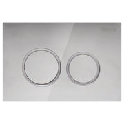 Fienza RT Round Button Plate, Chrome