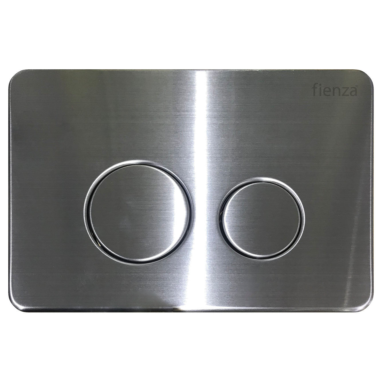 Fienza RT Stainless Steel Round Button Flush Plate PVD Finish, Brushed Copper