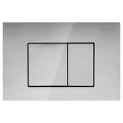 Fienza RT Square Button Plate for Wall Pans, Chrome