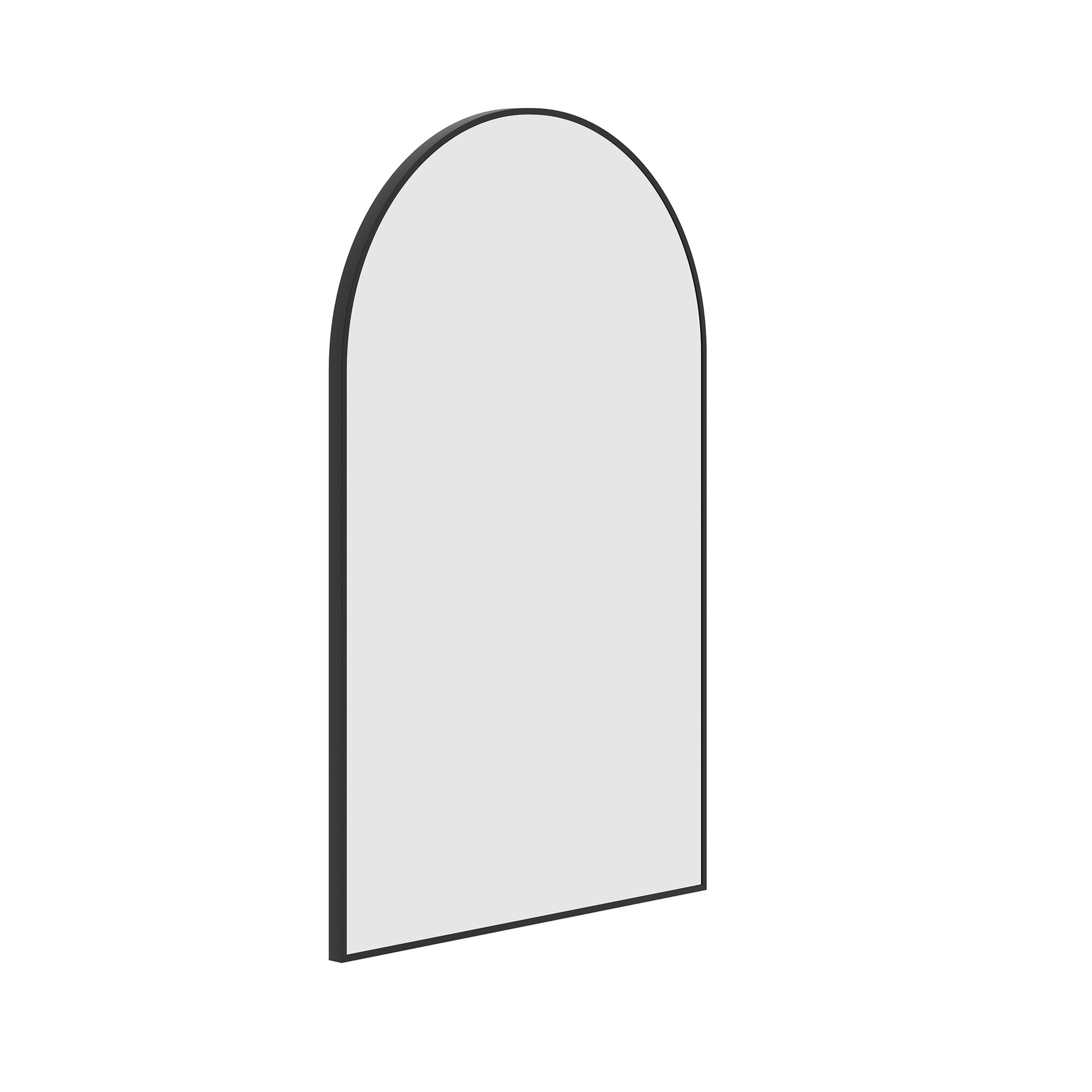 Thermogroup Juno Arch Framed Mirror - 500x800mm, Black