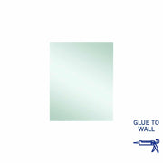Thermogroup Jackson Rectangle Polished Edge Mirror - 600x750mm Glue-to-Wall