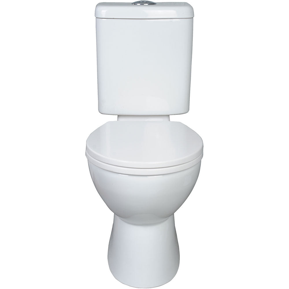 Fienza Stella Adjustable Link Toilet Suite, Gloss White