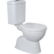 Fienza Stella Care Adjustable Link Toilet Suite with Seat, Grey