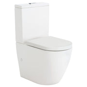 Fienza Koko Tornado Back-to-Wall Toilet Suite, Matte White