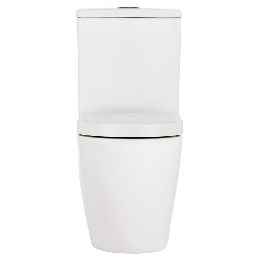 Fienza Koko Tornado Back-to-Wall S-Trap 160-230 Toilet Suite Matte, Gloss White