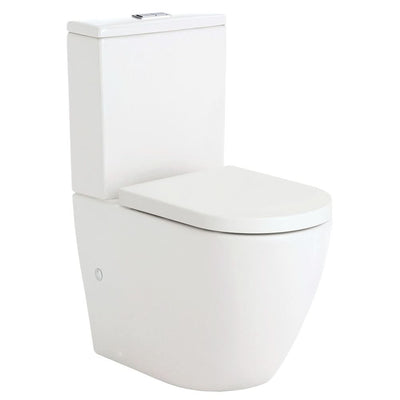 Fienza GEBERIT Koko Tornado Back-to-Wall S-Trap 160-230 Suite, Gloss White