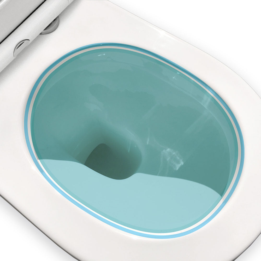 Fienza Empire S-Trap 90-160 Back-to-Wall Toilet Suite, Gloss White