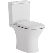 Fienza Chica Close-Coupled Toilet Suite with Slim Seat S-Trap 160-230, Gloss White