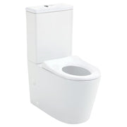 Fienza Isabella Junior Tornado Back-to-Wall Rimless Toilet S-Trap 160-230 Rated, Matte Black