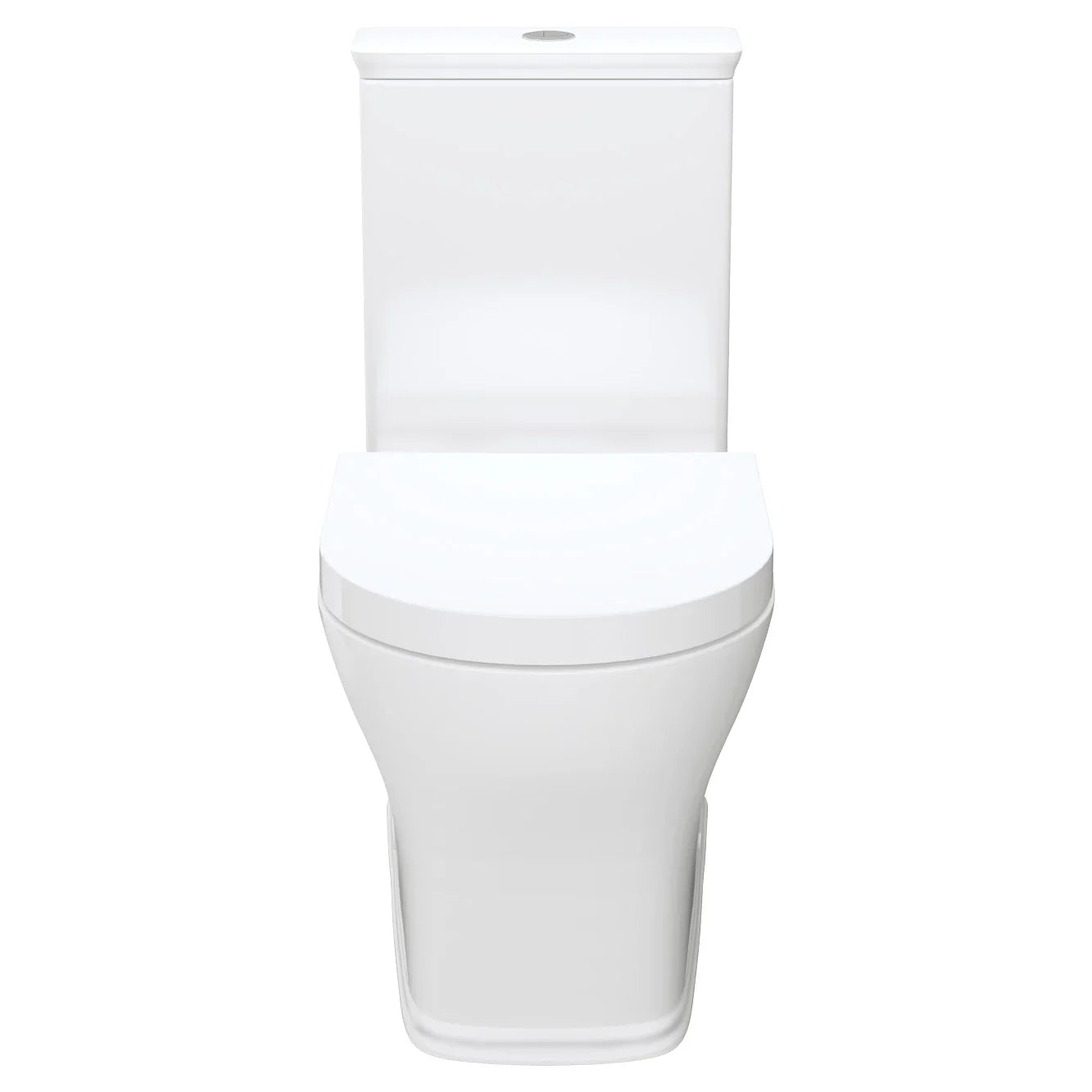 Fienza Lillian Tornado Flush Back-to-Wall Toilet Suite, Gloss White