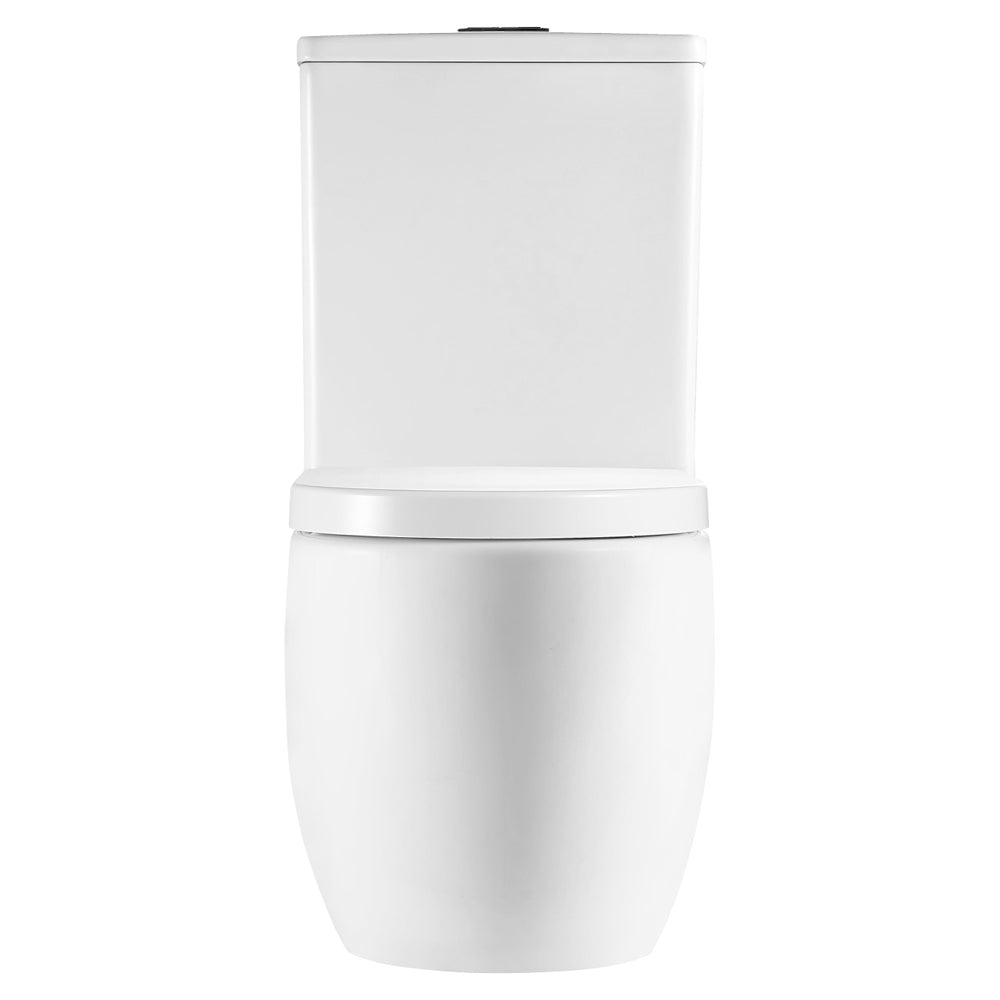 Fienza Joli Tornado Flush Back-to-Wall Toilet Suite, Gloss White
