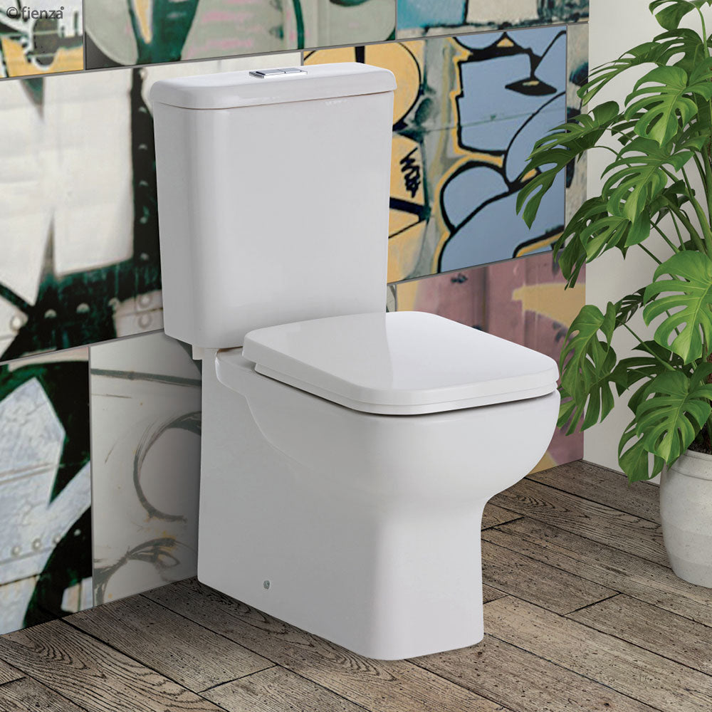 Fienza Maria Toilet Seat Only, Gloss White