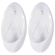 Fienza Isabella Wall-Hung Urinal Twin Stall Kit with Zip Dual Ws003 Ceiling Sensor