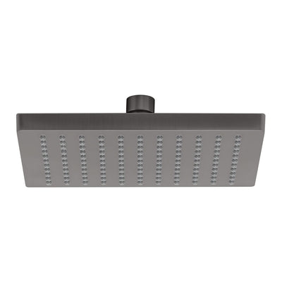Phoenix Lexi Shower Rose 200mm Square, Brushed Carbon