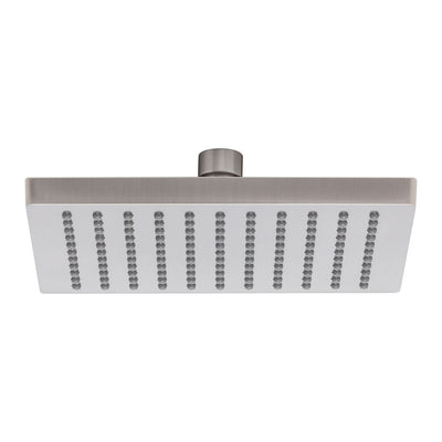 Phoenix Lexi Shower Rose 200mm Square, Brushed Nickel