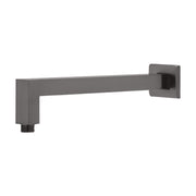 Phoenix Lexi Shower Arm 400mm Square, Brushed Carbon